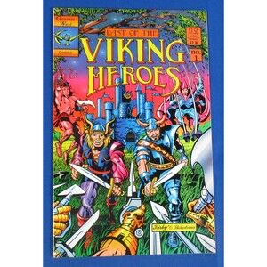 Last of the Viking Heroes #1 Jack Kirby Cover 1987 Genesis West Comic Book NM